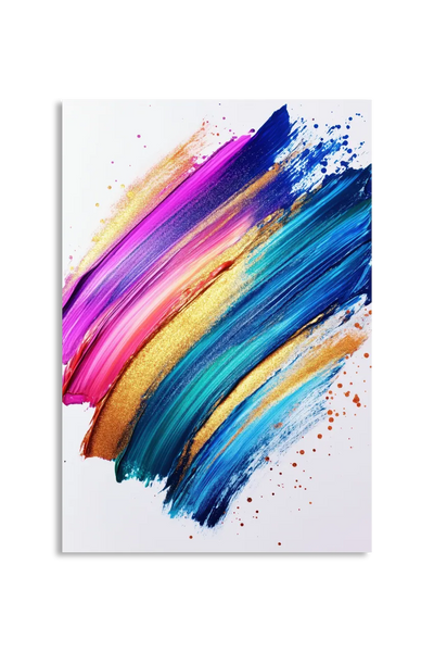 Akustikbillede med Oil Paint-motiv nr. 68