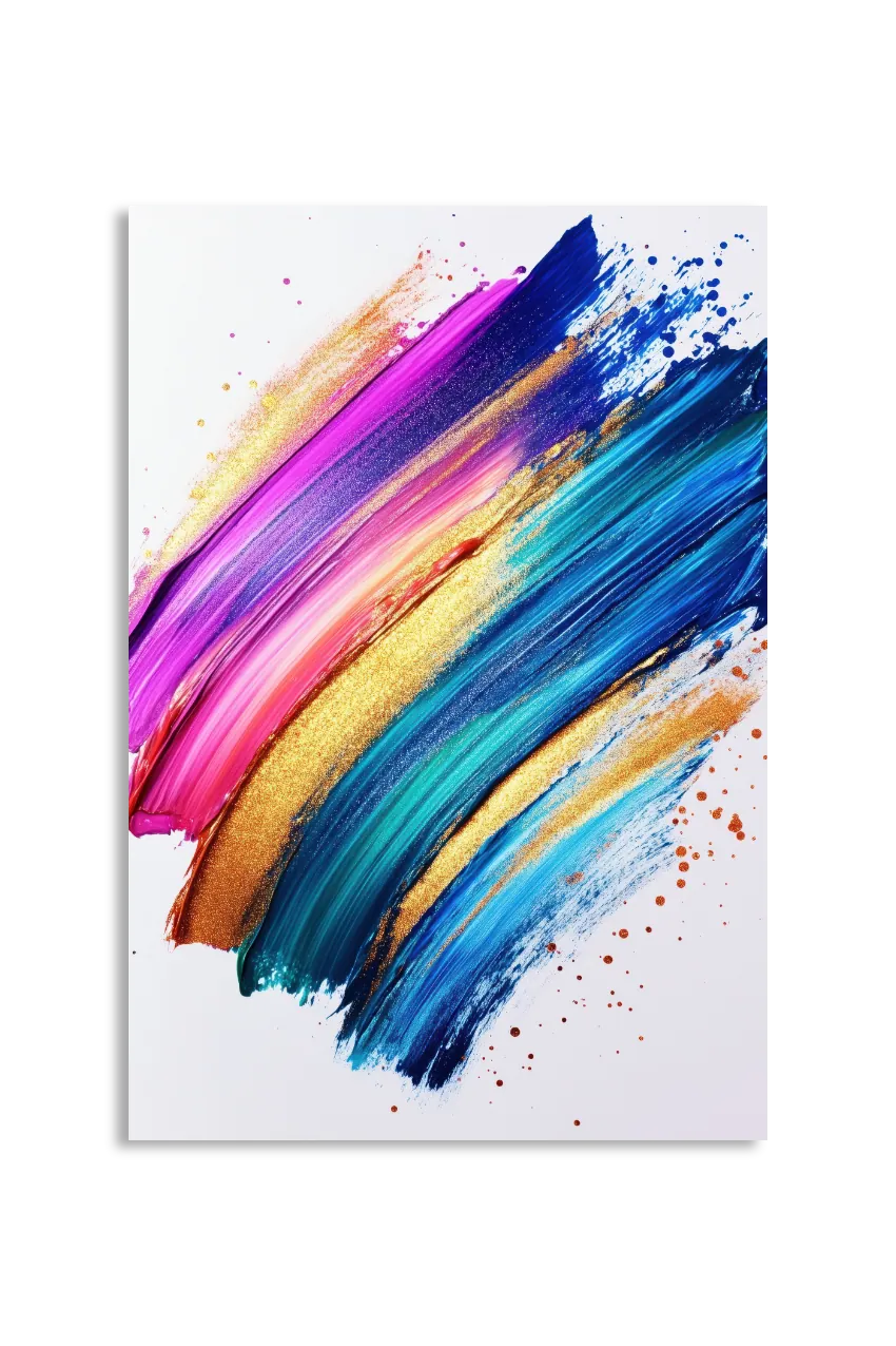 Akustikbillede med Oil Paint-motiv nr. 68