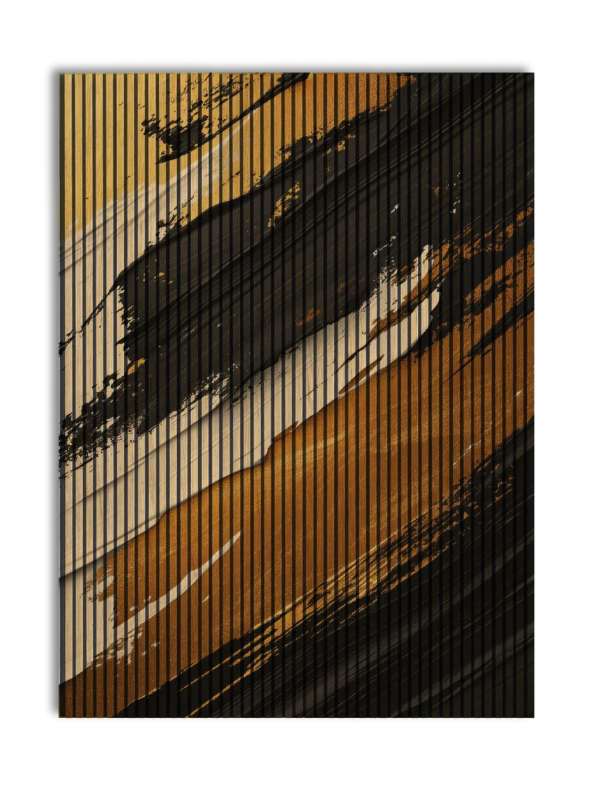 Akustikpanel med Oil Paint-motiv nr. 24