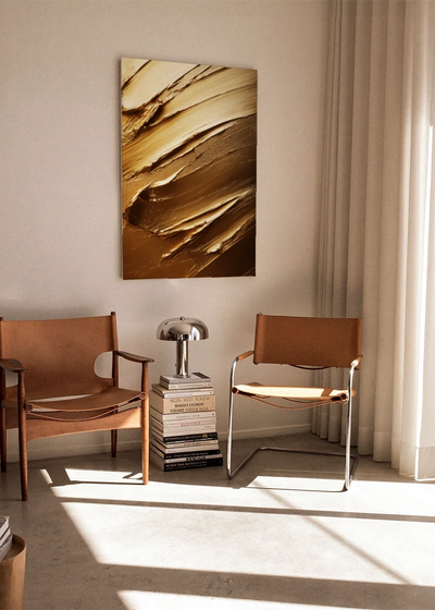 Akustikbillede med Oil Paint-motiv nr. 74 – i stuen