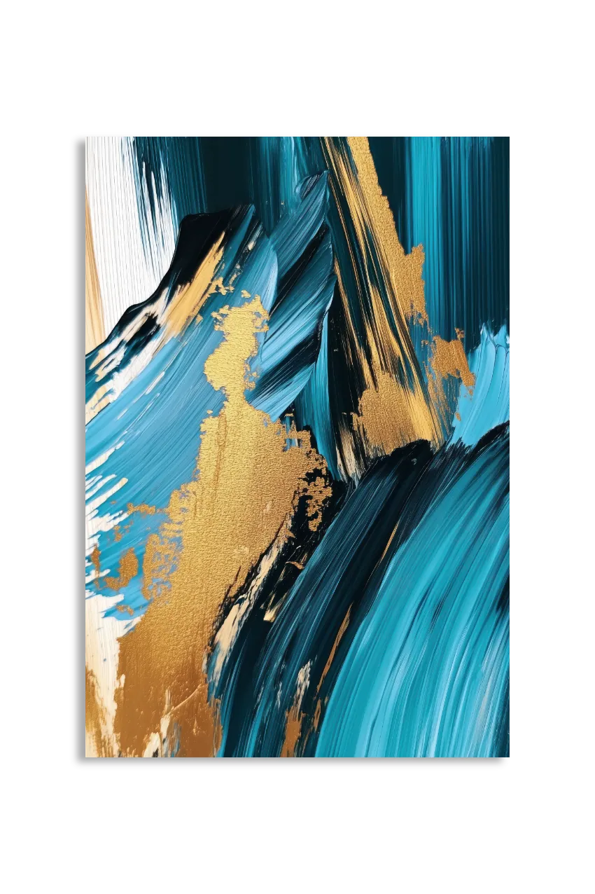 Akustikbillede med Oil Paint-motiv nr. 82