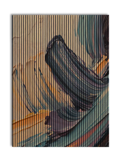 Akustikpanel med Oil Paint-motiv nr. 35