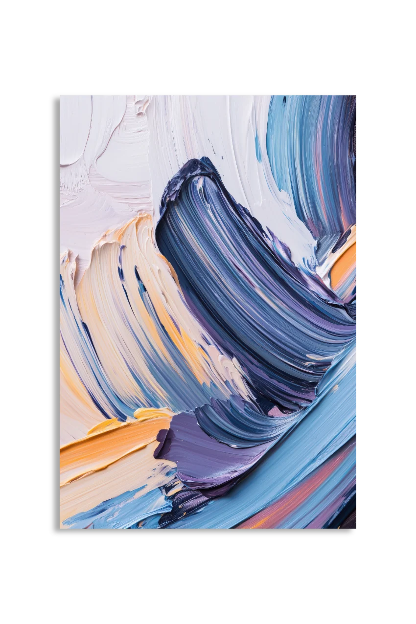 Akustikbillede med Oil Paint-motiv nr. 83