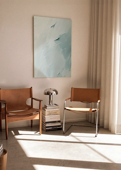 Akustikbillede med Oil Paint-motiv nr. 84 – i stuen