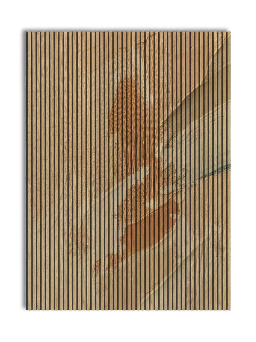 Akustikpanel med Oil Paint-motiv nr. 45