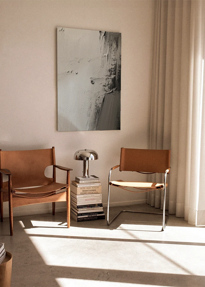 Akustikbillede med Oil Paint-motiv nr. 96 – i stuen