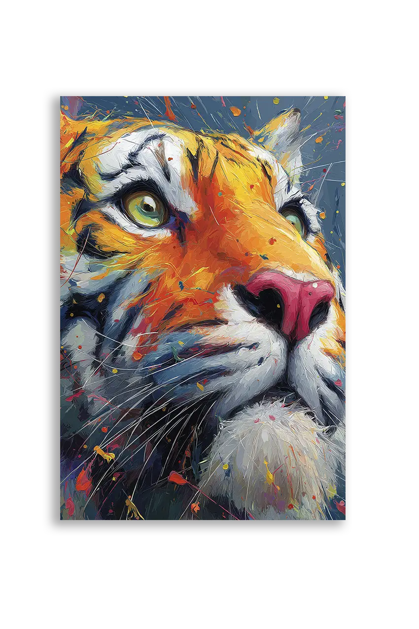 Akustikbillede med en tiger