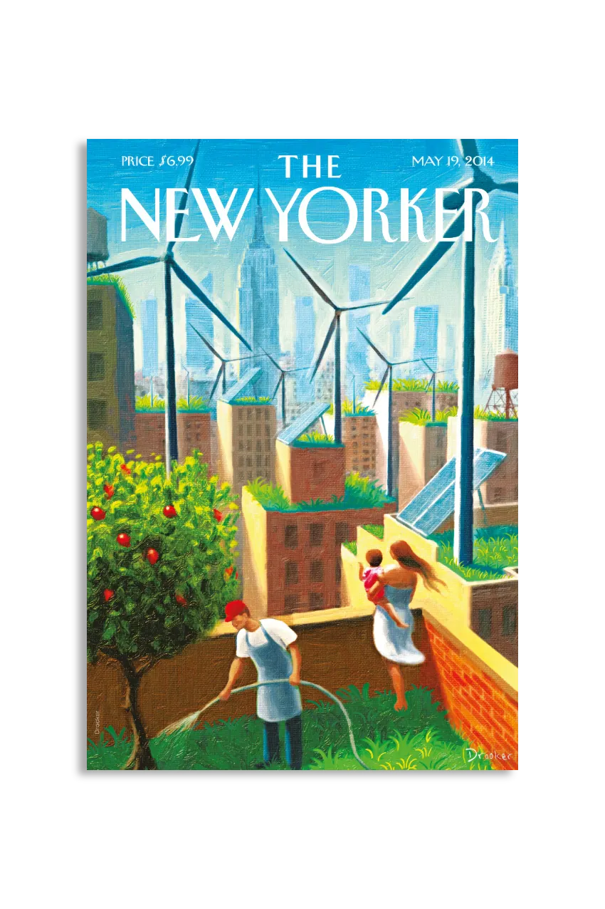 Akustikbillede med The NewYorker-motiv nr. 12