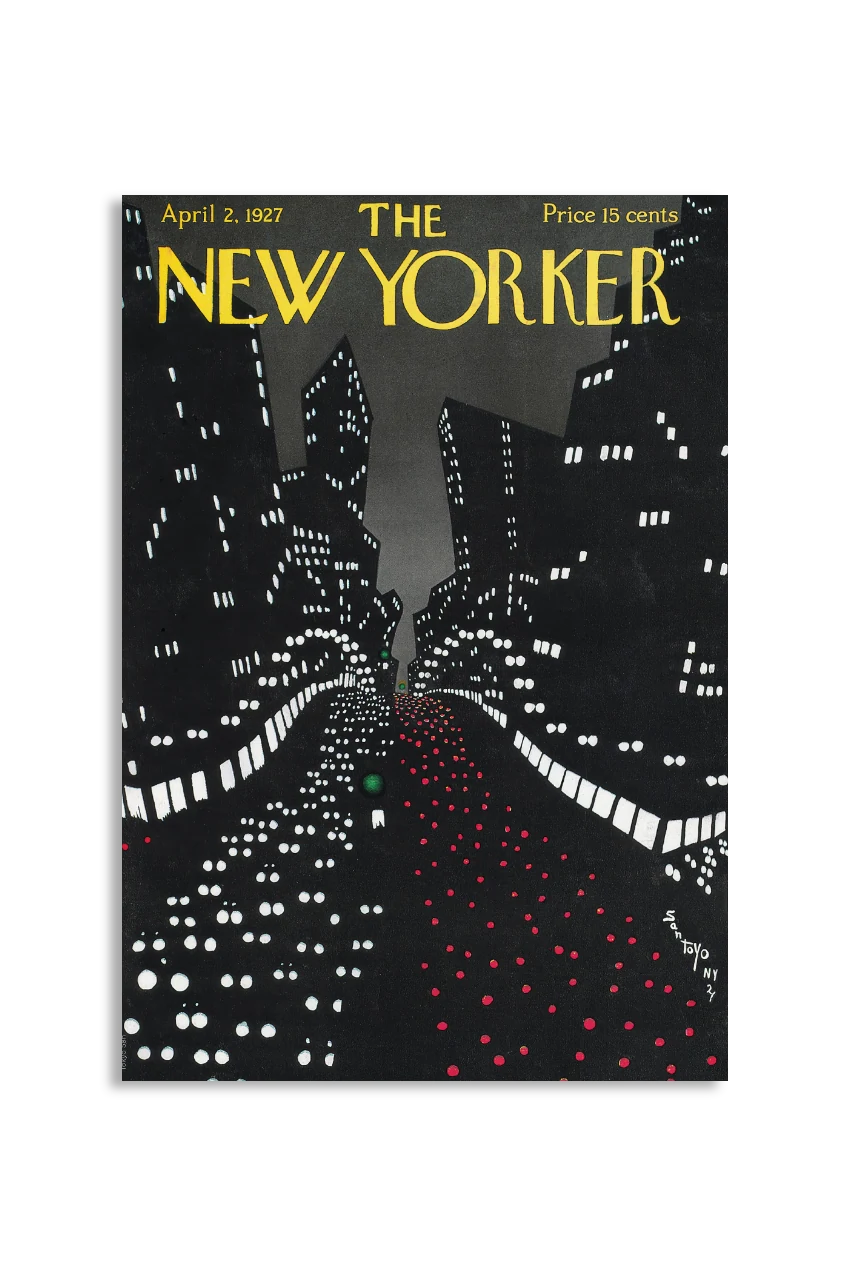 Akustikbillede med The NewYorker-motiv nr. 24
