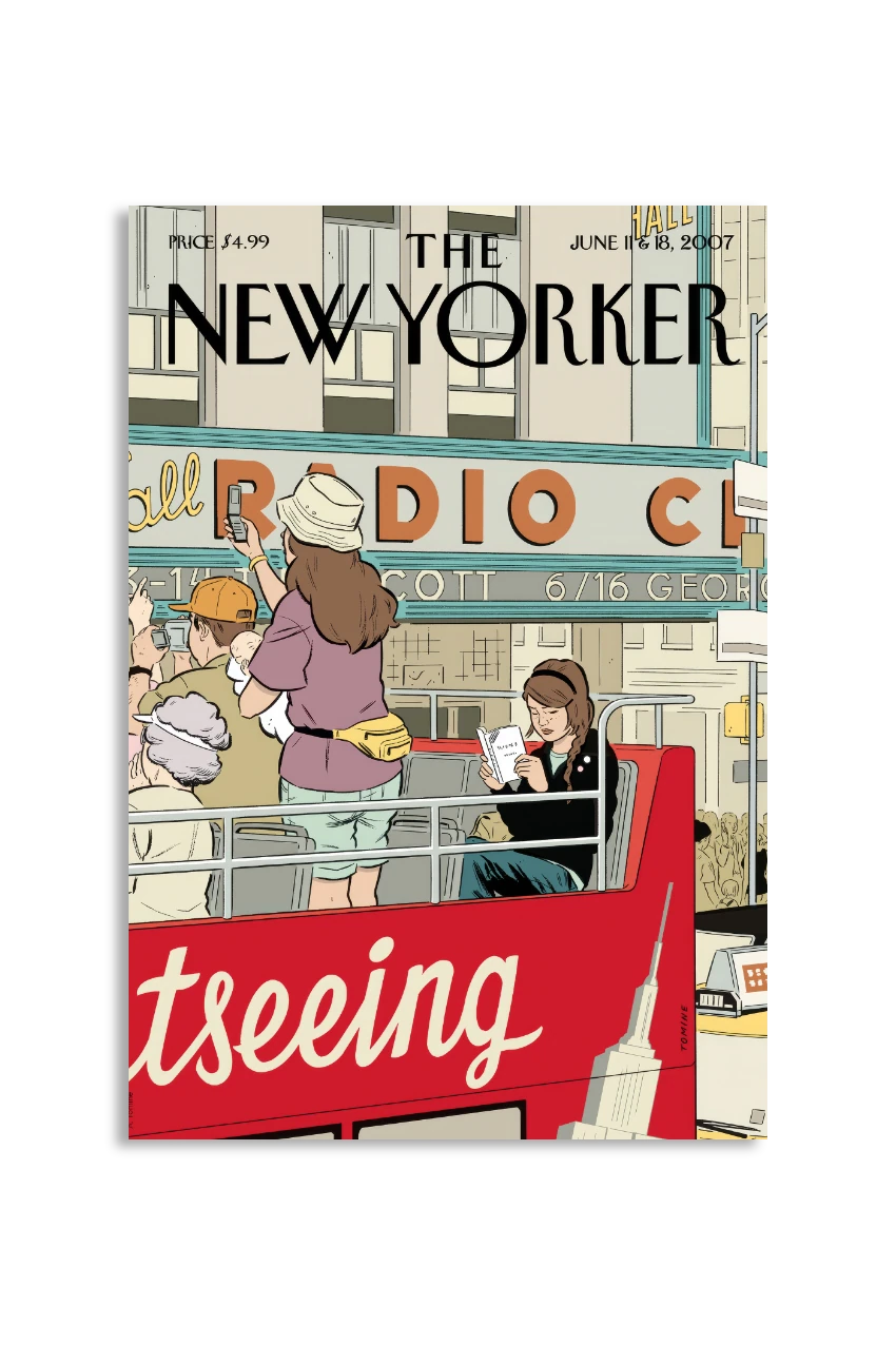 Akustikbillede med The NewYorker-motiv nr. 31