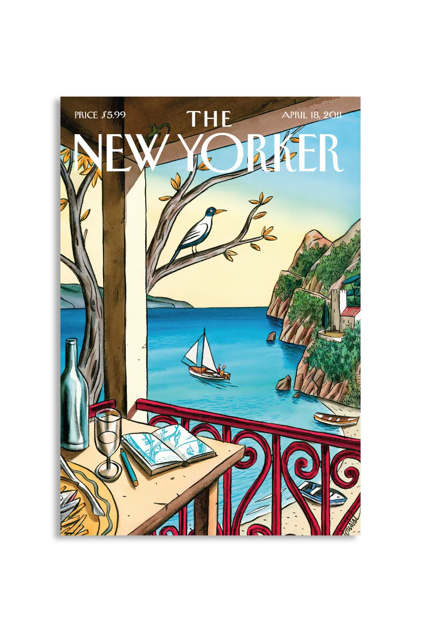 Akustikbillede med The NewYorker-motiv nr. 21