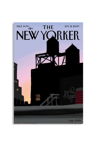 Akustikbillede med The NewYorker-motiv nr. 35