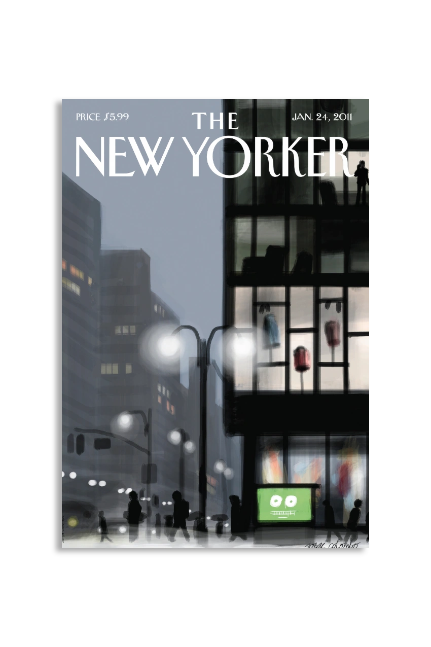 Akustikbillede med The NewYorker-motiv nr. 36