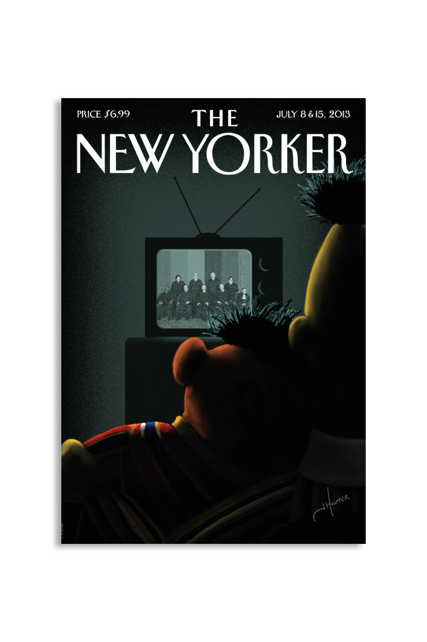 Akustikbillede med The NewYorker-motiv nr. 42