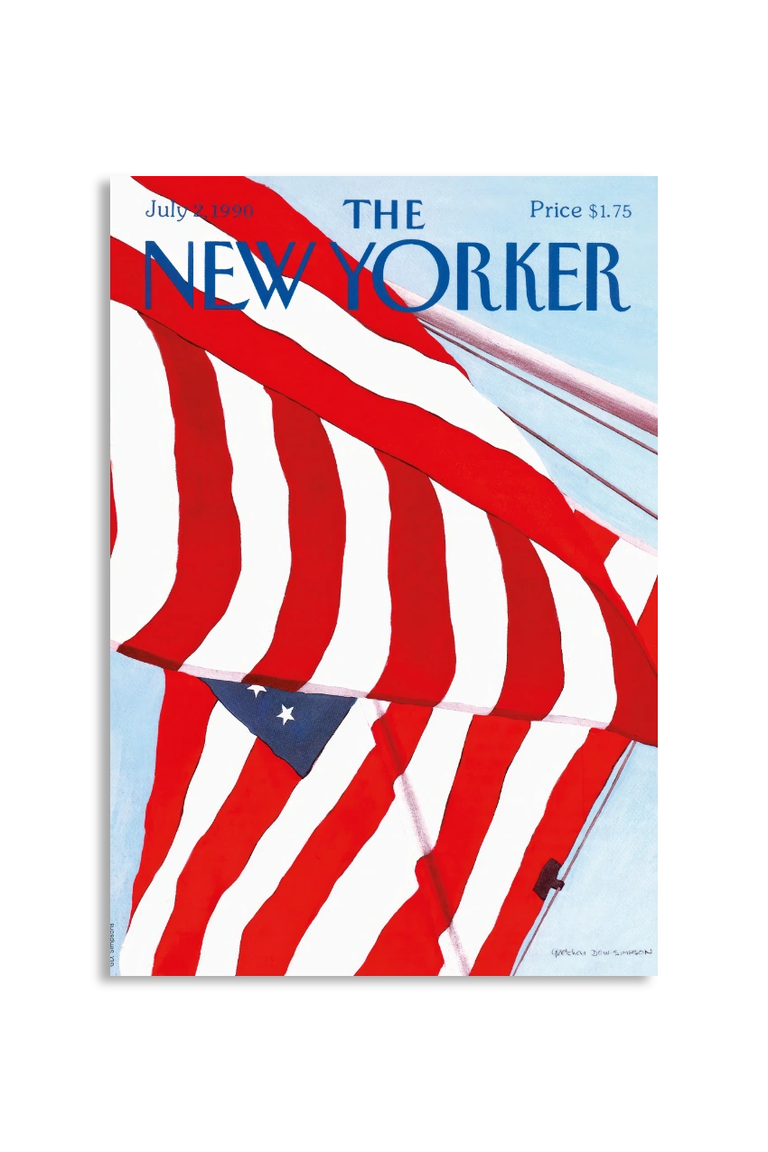 Akustikbillede med The NewYorker-motiv nr. 45