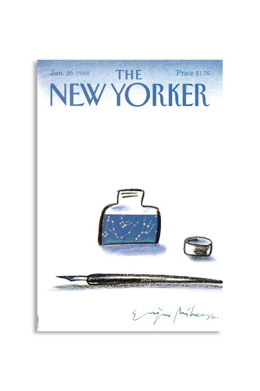 Akustikbillede med The NewYorker-motiv nr. 52