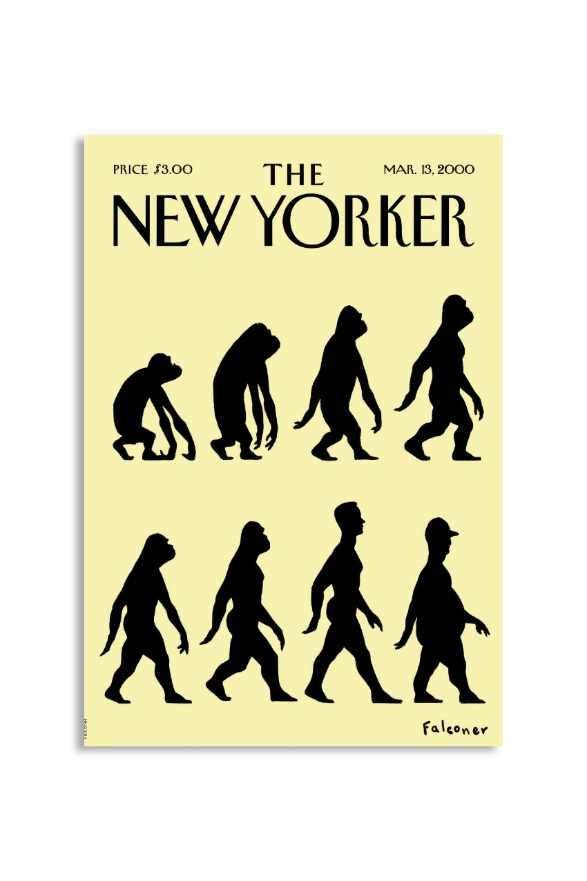 Akustikbillede med The NewYorker-motiv nr. 57