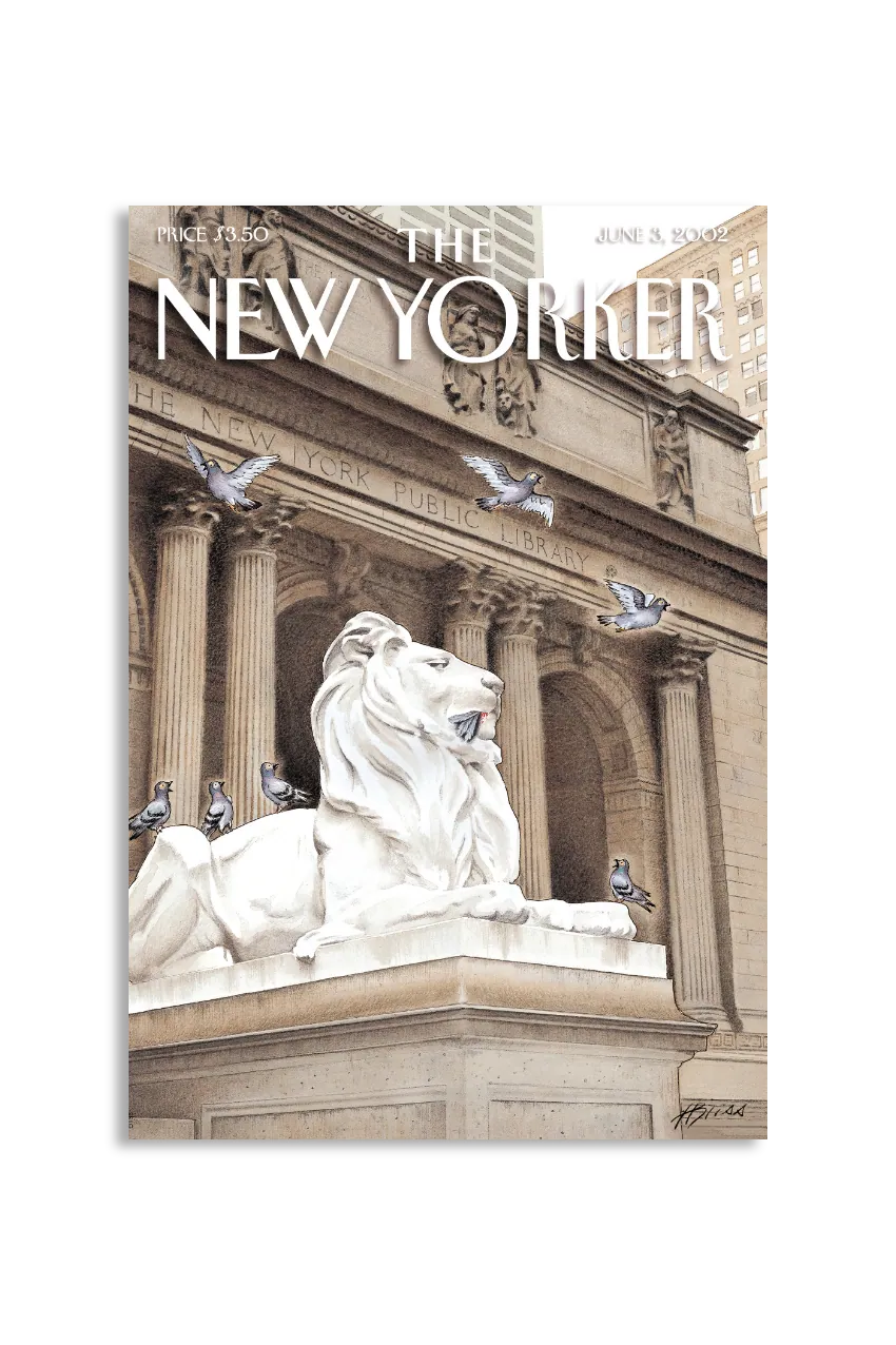 Akustikbillede med The NewYorker-motiv nr. 67