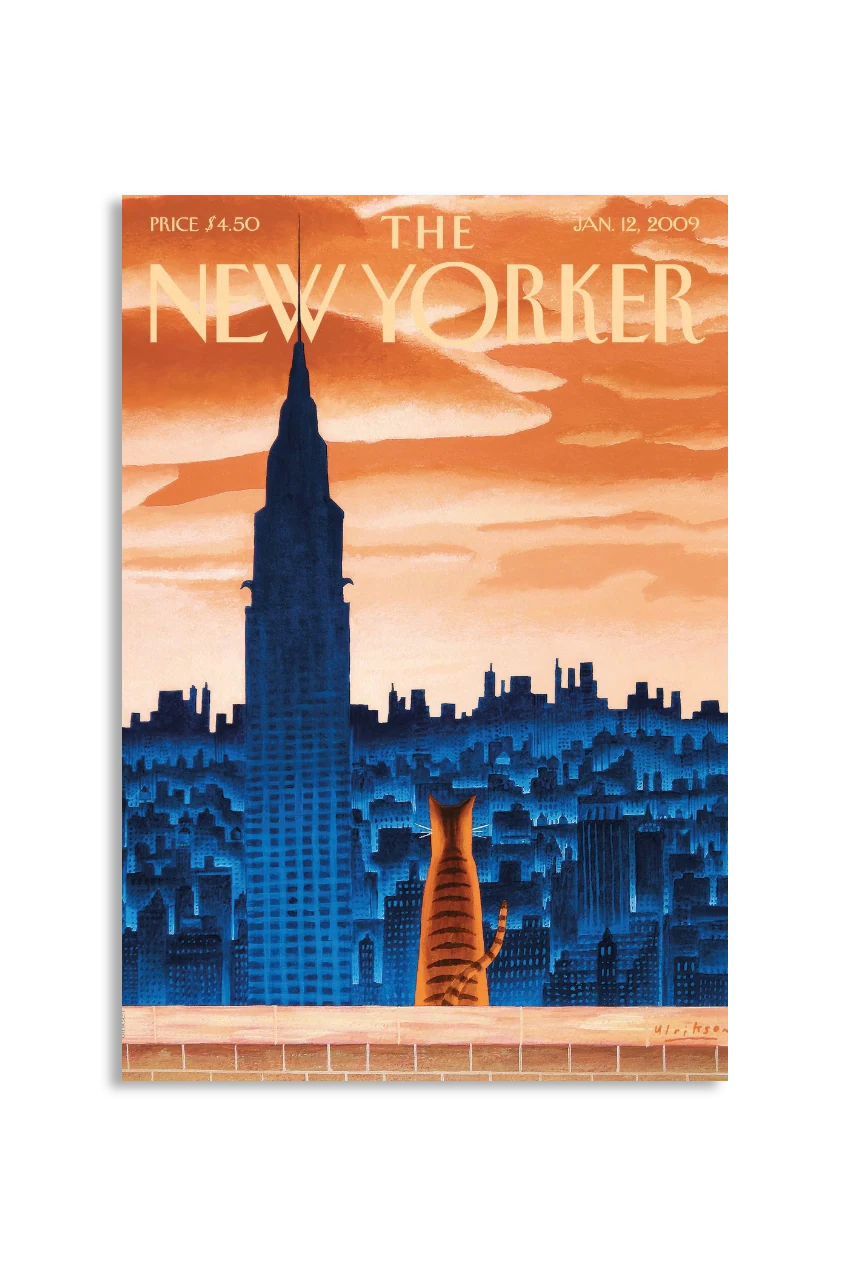 Akustikbillede med The NewYorker-motiv nr. 76