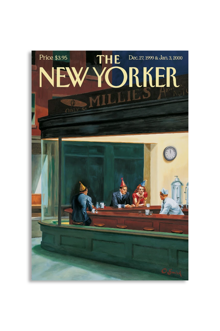 Akustikbillede med The NewYorker-motiv nr. 1