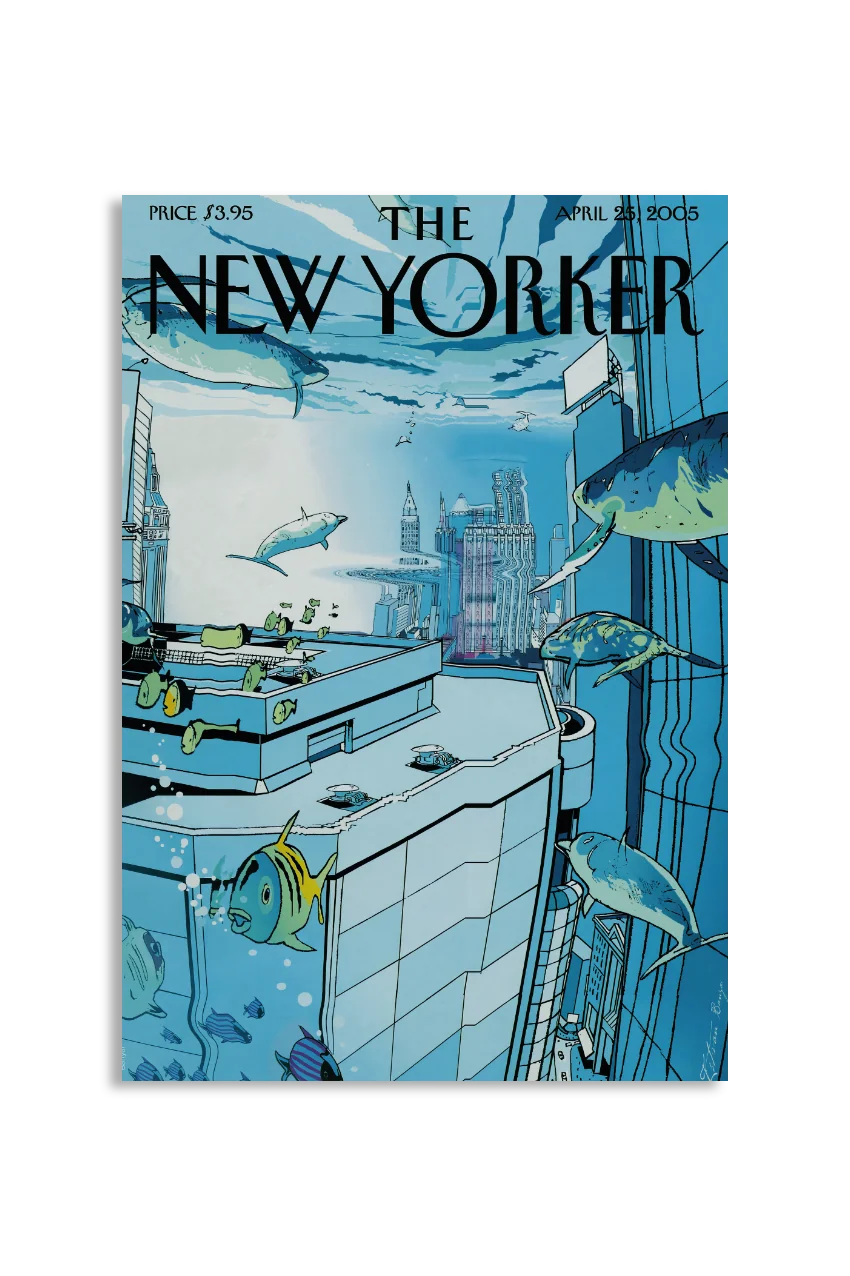 Akustikbillede med The NewYorker-motiv nr. 87