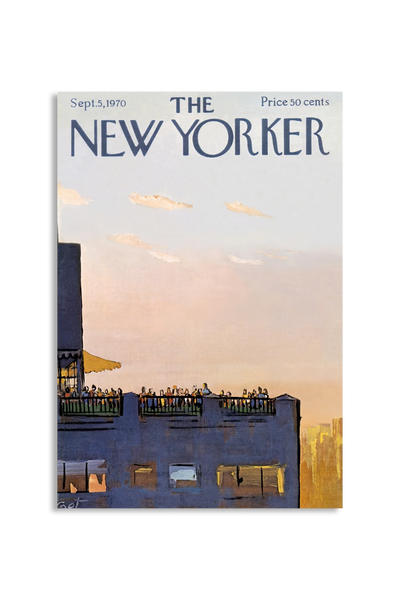 Akustikbillede med The NewYorker-motiv nr. 95