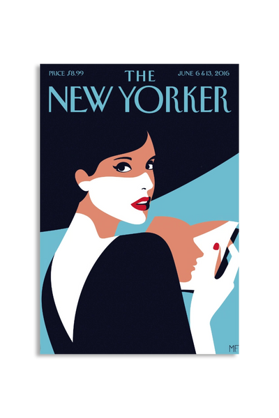 Akustikbillede med The NewYorker-motiv nr. 2