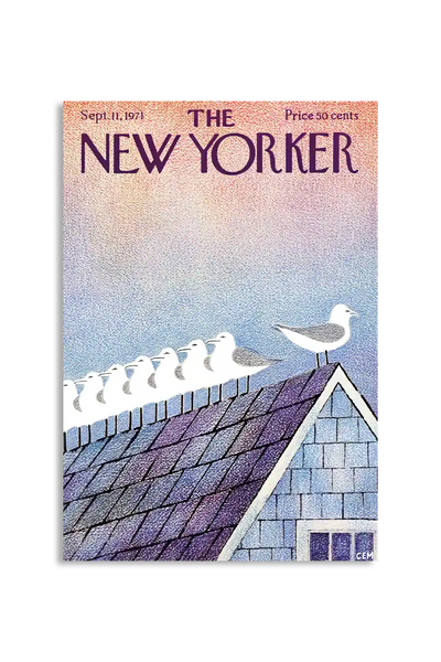 Akustikbillede med The NewYorker-motiv nr. 100
