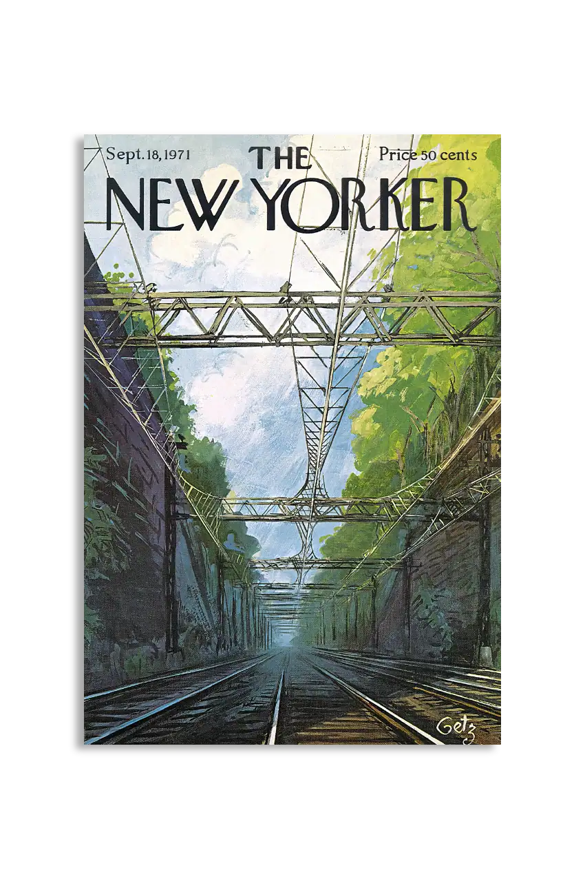 Akustikbillede med The NewYorker-motiv nr. 106