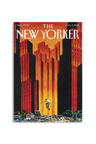 Akustikbillede med The NewYorker-motiv nr. 3