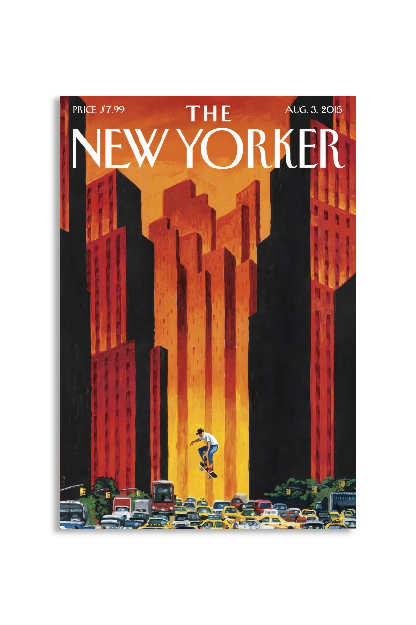 Akustikbillede med The NewYorker-motiv nr. 3