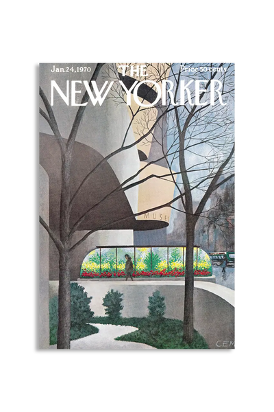 Akustikbillede med The NewYorker-motiv nr. 110