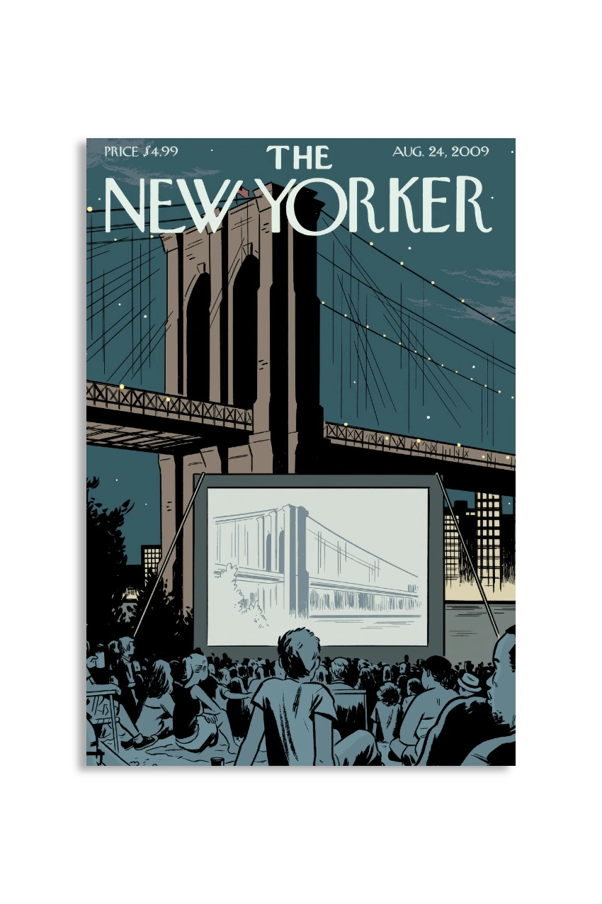 Akustikbillede med The NewYorker-motiv nr. 111