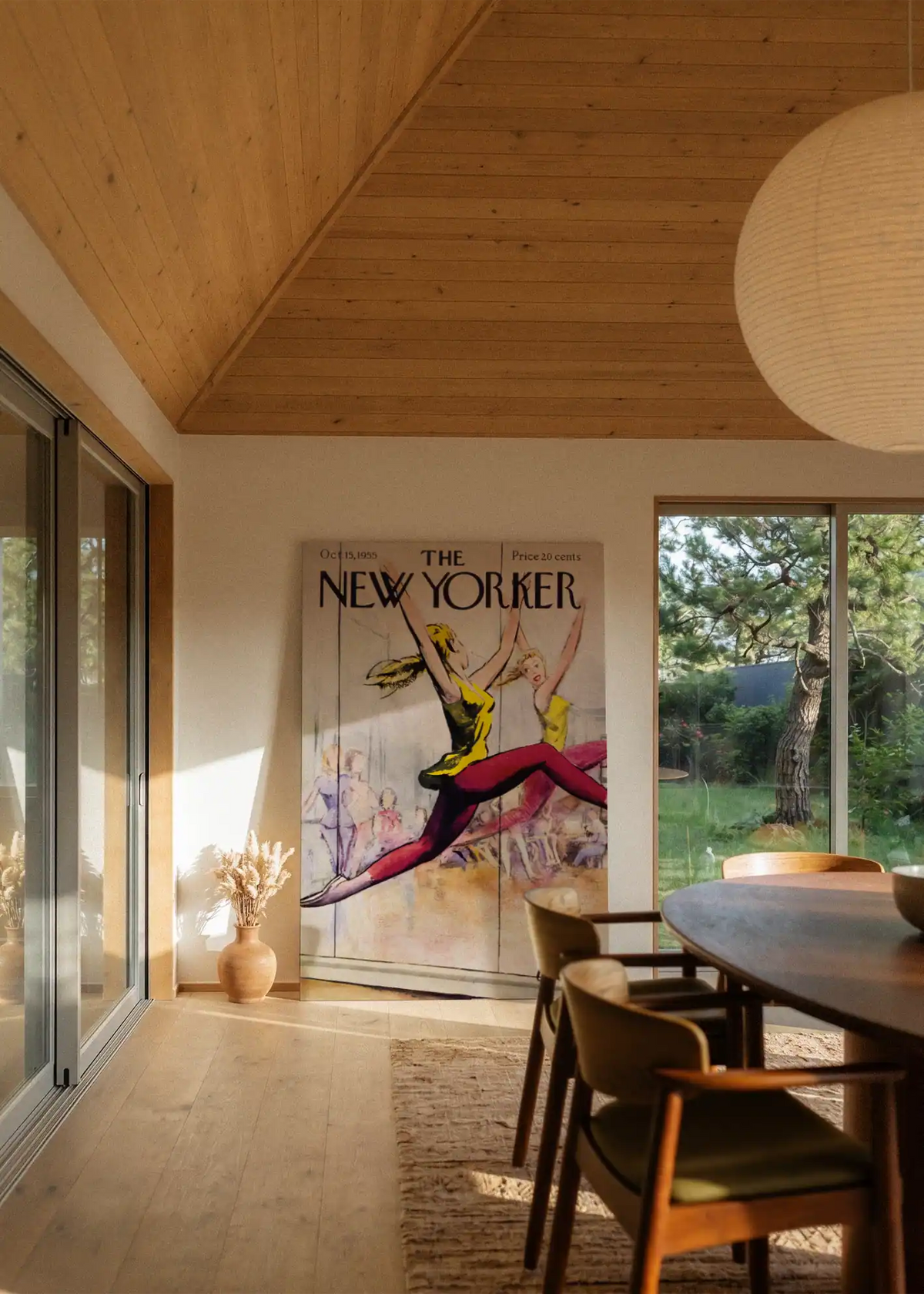 Akustikbillede med The NewYorker-motiv nr. 116 – i stuen