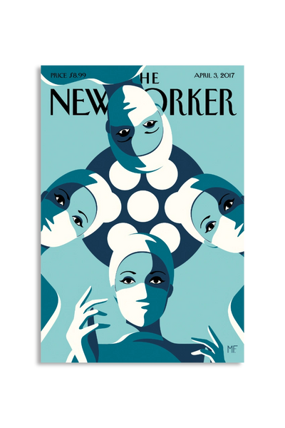 Akustikbillede med The NewYorker-motiv nr. 122
