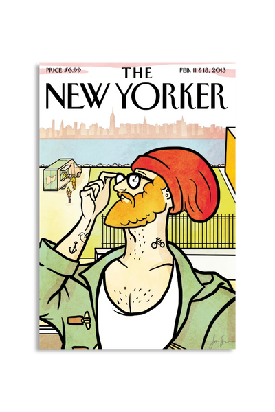 Akustikbillede med The NewYorker-motiv nr. 129