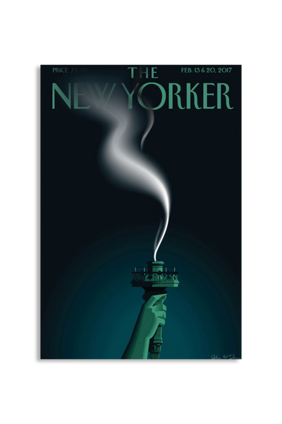Akustikbillede med The NewYorker-motiv nr. 134