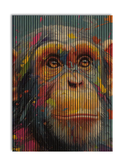 Akustikpanel med Painted Animal motiv nr. 1