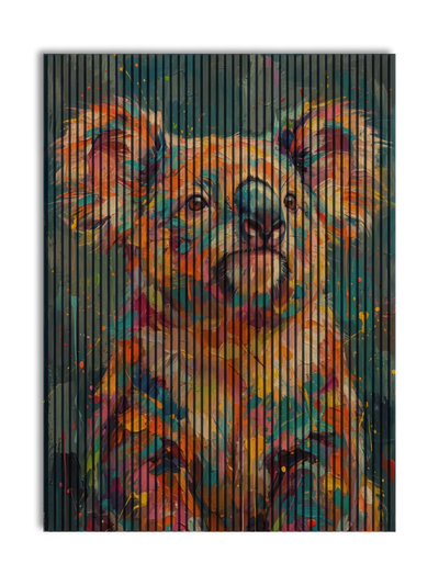 Akustikpanel med Painted Animal motiv nr. 20