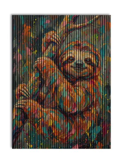 Akustikpanel med Painted Animal motiv nr. 21