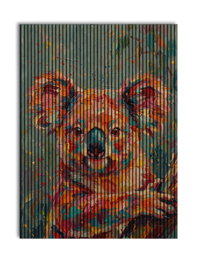 Akustikpanel med Painted Animal motiv nr. 19
